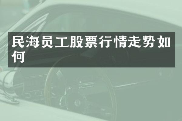 民海员工股票行情走势如何