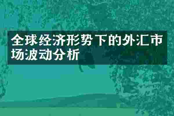 全球经济形势下的外汇市场波动分析