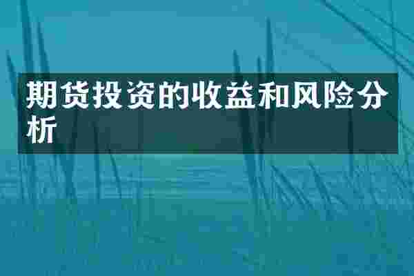 期货投资的收益和风险分析