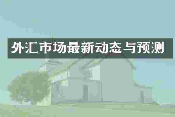 外汇市场最新动态与预测