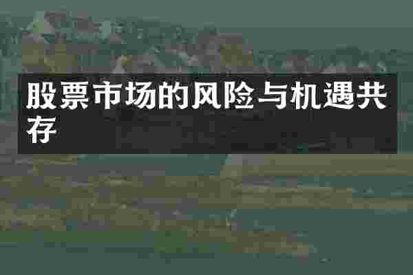 股票市场的风险与机遇共存