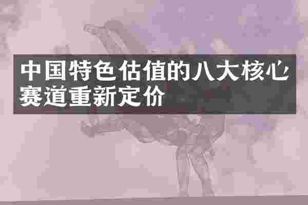 中国特色估值的八大核心赛道重新定价