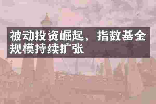 被动投资崛起，指数基金规模持续扩张