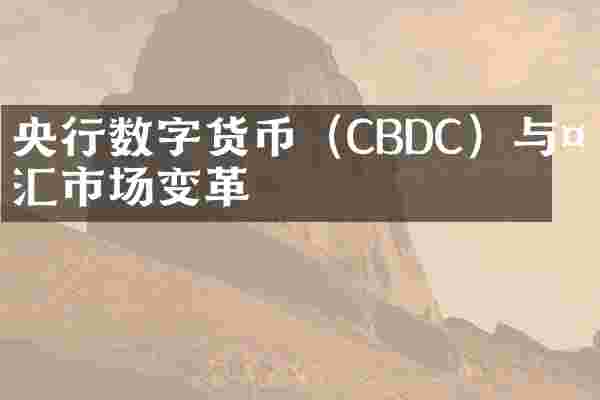 央行数字货币（CBDC）与外汇市场变革